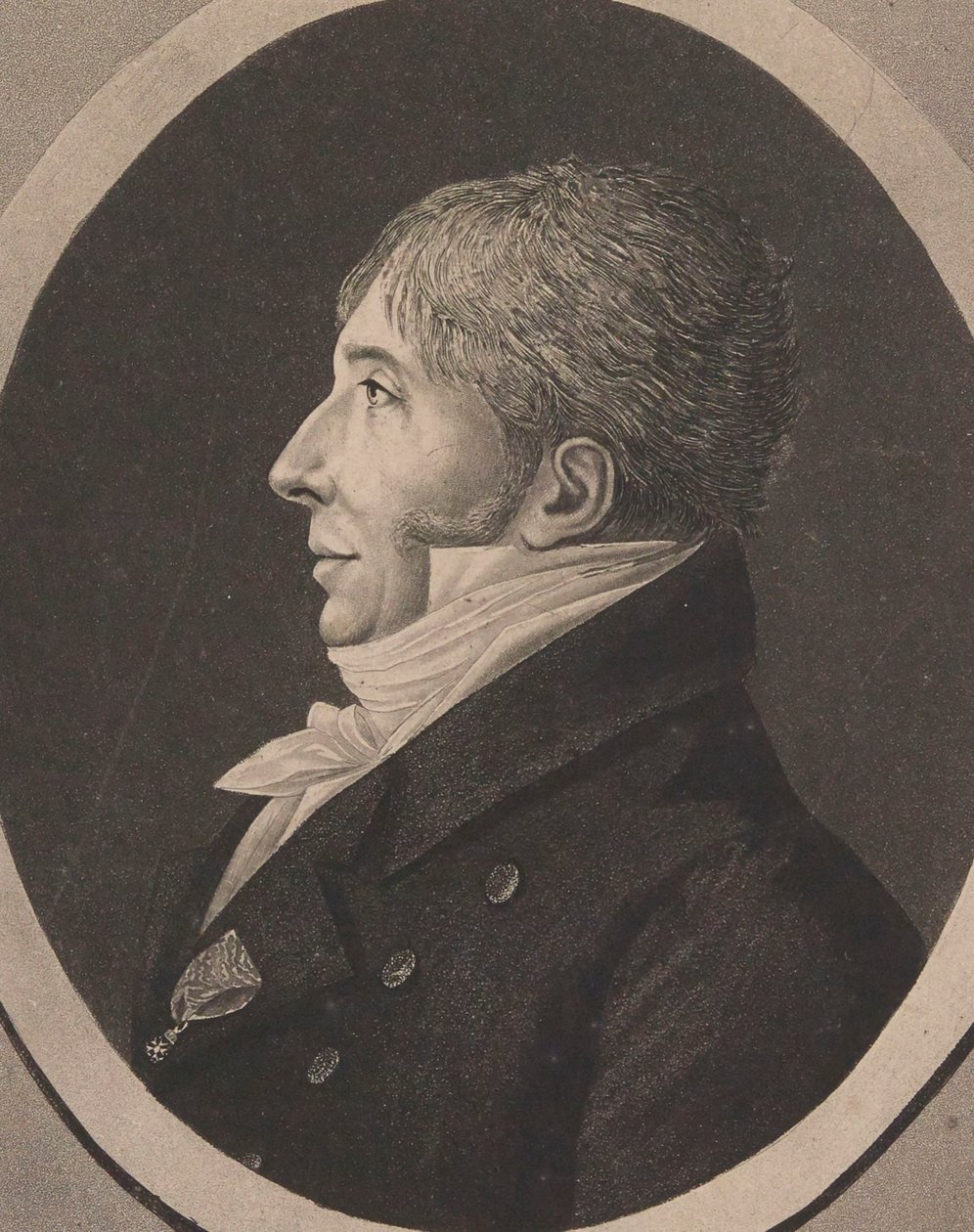 Portrait of the Composer Jean-François Le Sueur by Edme Quenedey