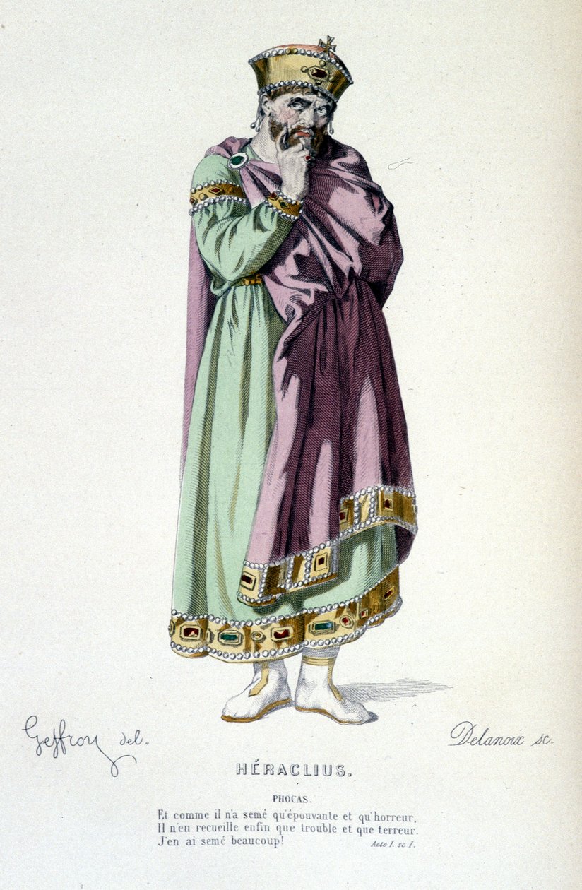 The character of Phocas in the tragedy Heraclius (Collection of plays of Corneille) by Edmond Aime Florentin Geffroy