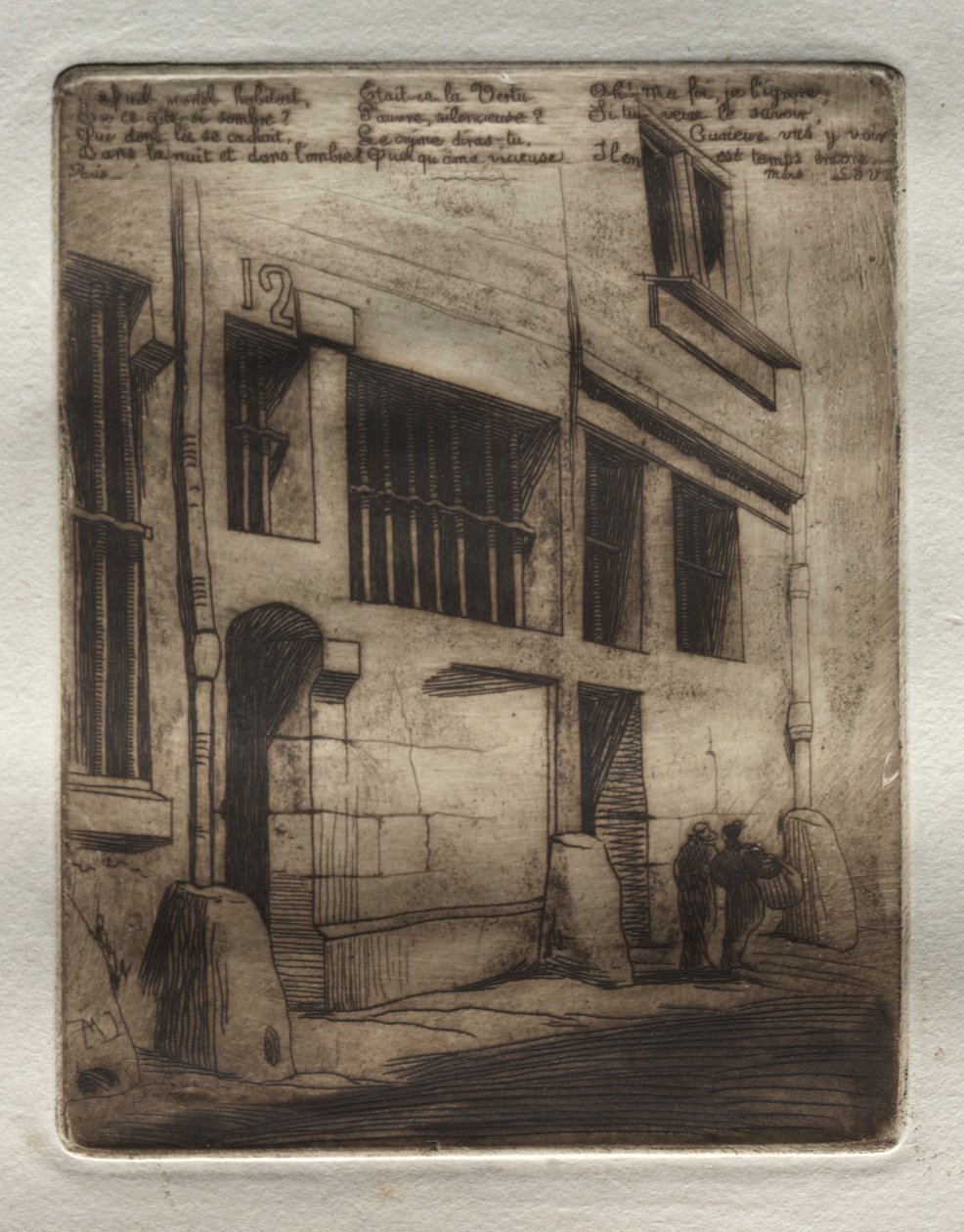 The Street of the Bad Boys by Edmond Gosselin
