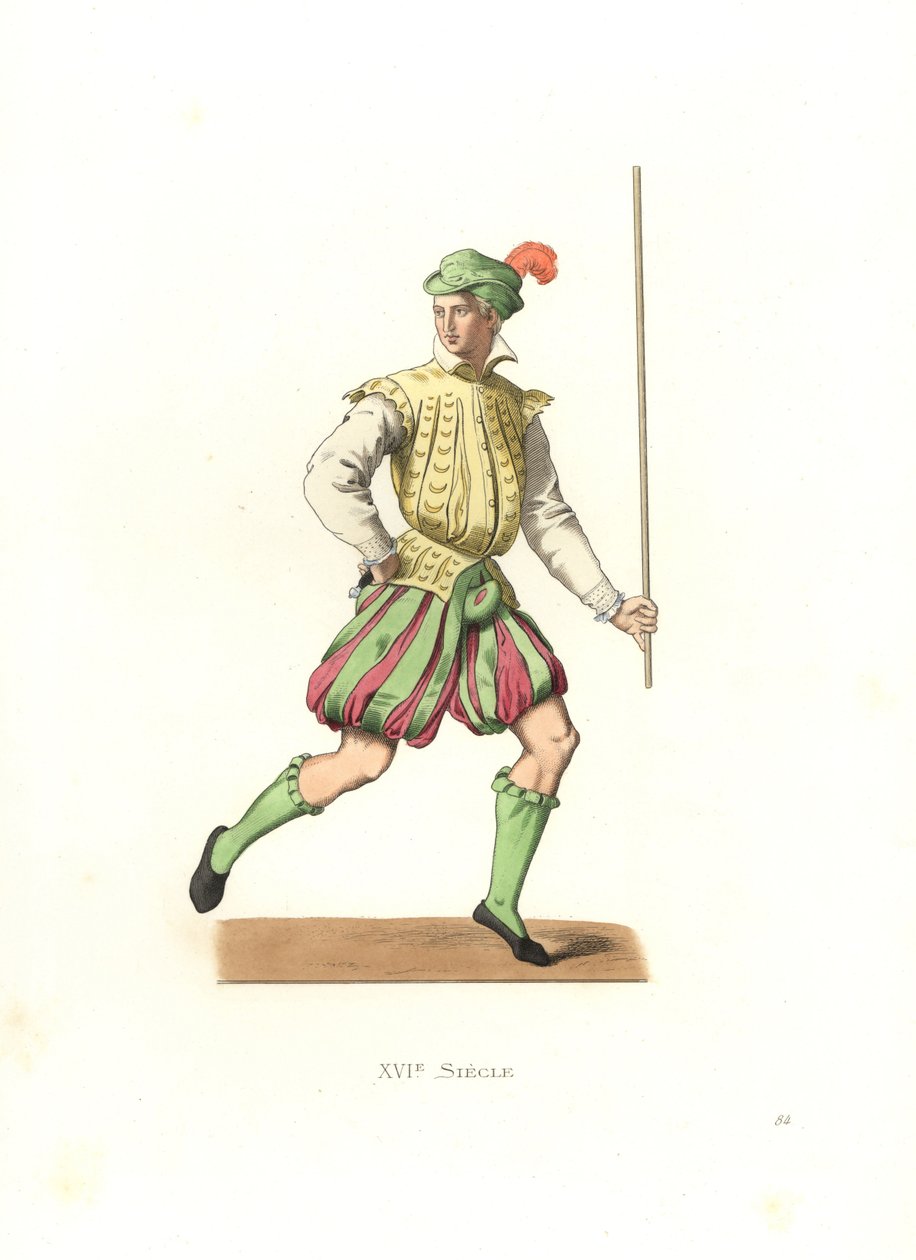 French Lackey by Edmond Lechevallier-Chevignard