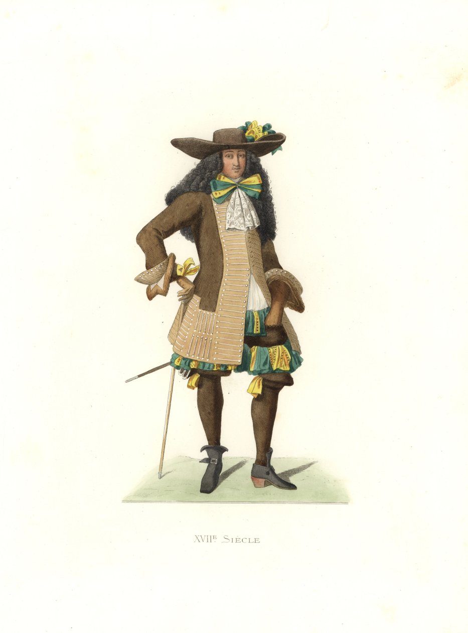 Gentleman in Ceremonial Garb by Edmond Lechevallier-Chevignard