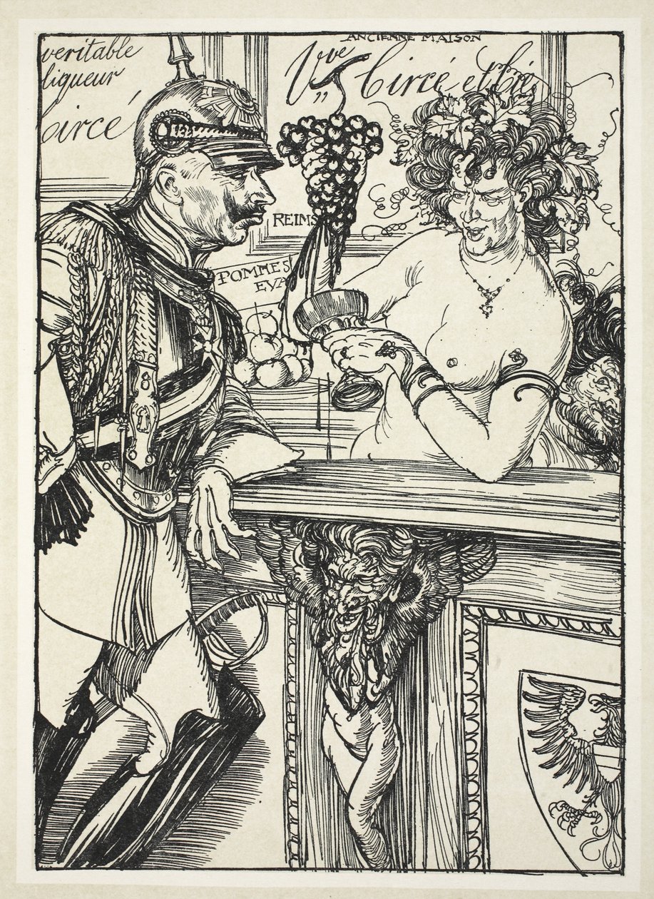 Veritable liqueur Circ, illustration from The Kaiser