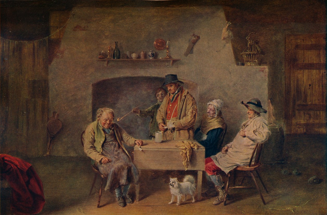 The End of the Chapter, 1822 by Edmund Bristow