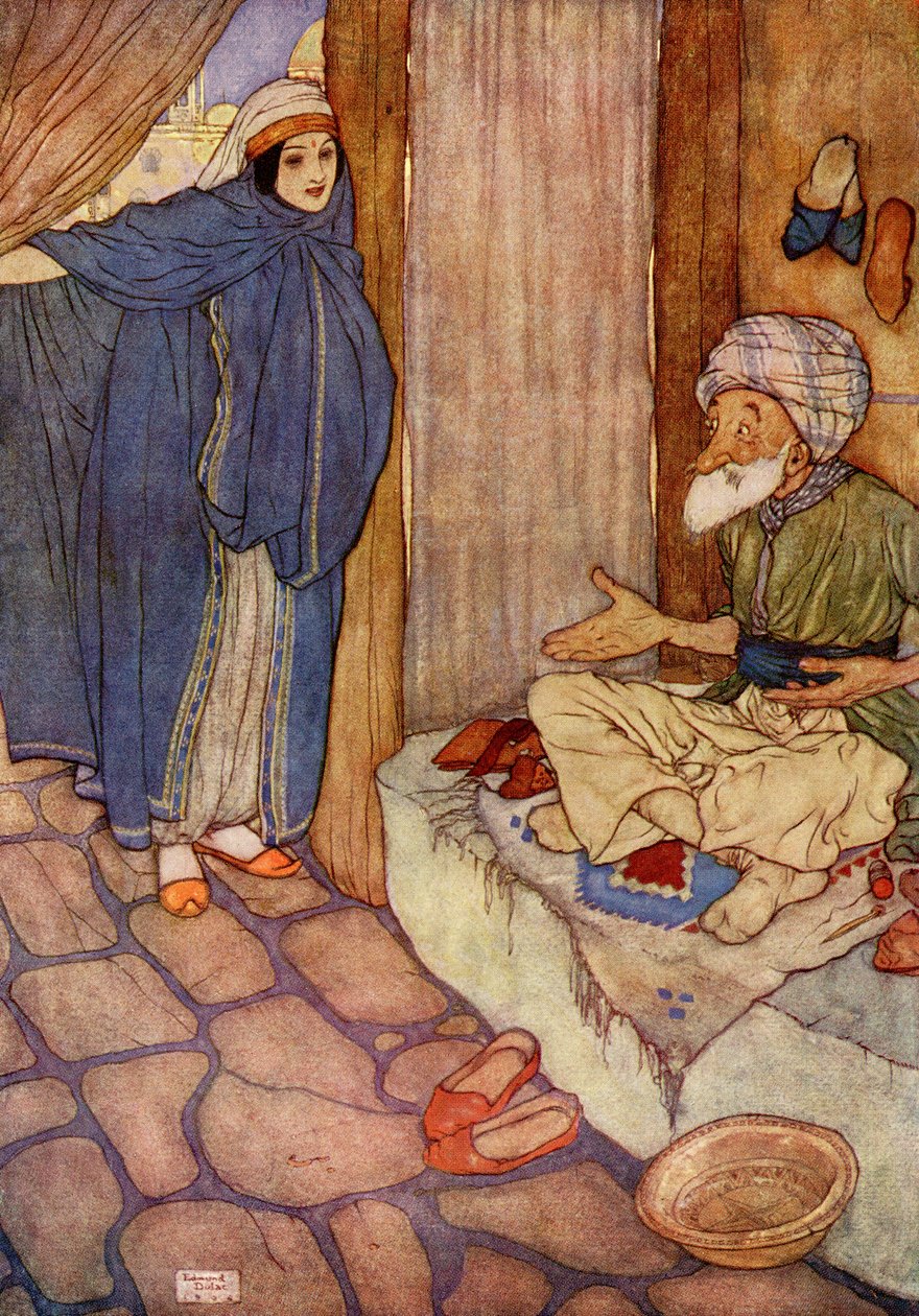Mustapha Doubted Much of His Ability to Refrain from Questions, Illustration from 