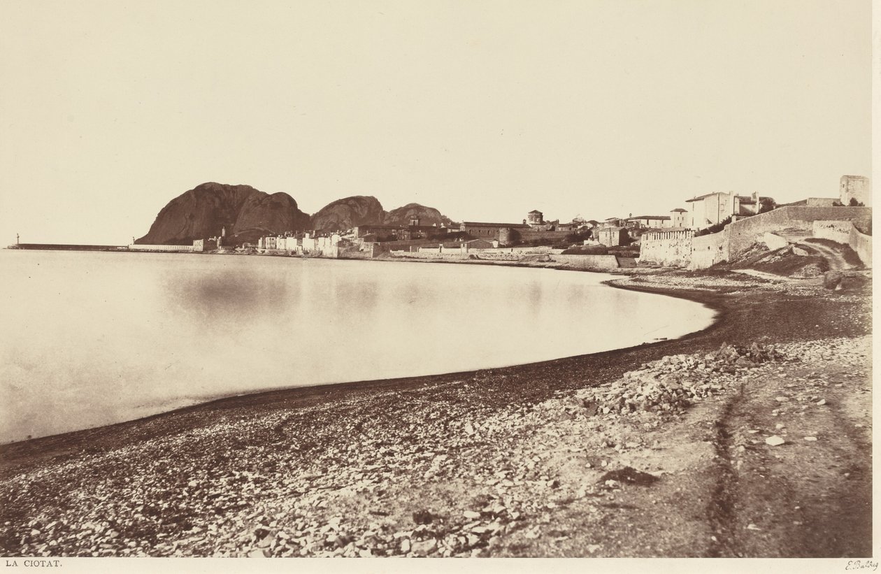 La Ciotat by Edouard-Denis Baldus