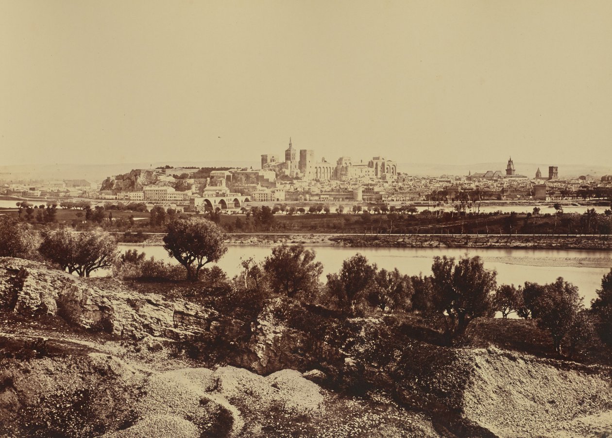 Avignon by Édouard Baldus