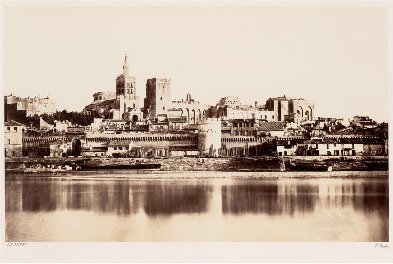 Avignon by Édouard Baldus