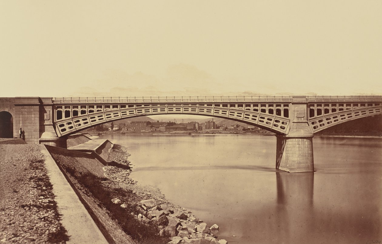 Givors. Viaduct by Édouard Baldus