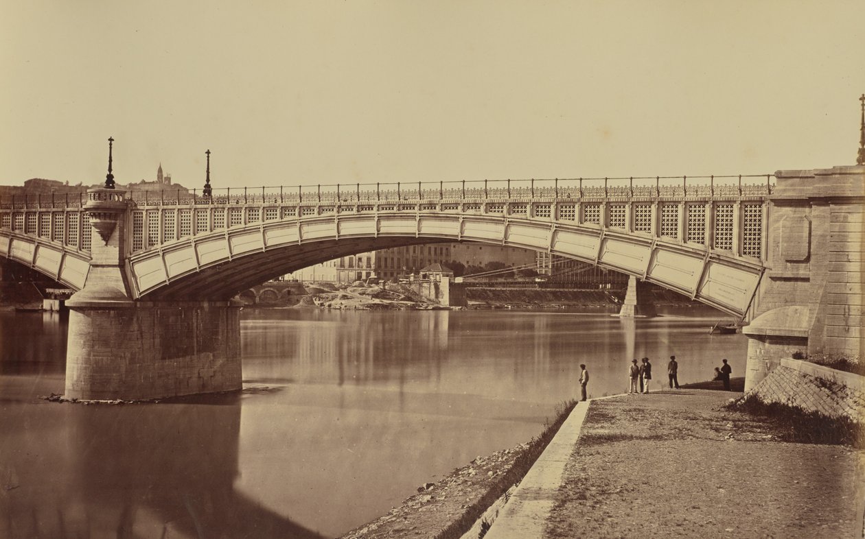Lyon. Rhône Viaduct by Édouard Baldus
