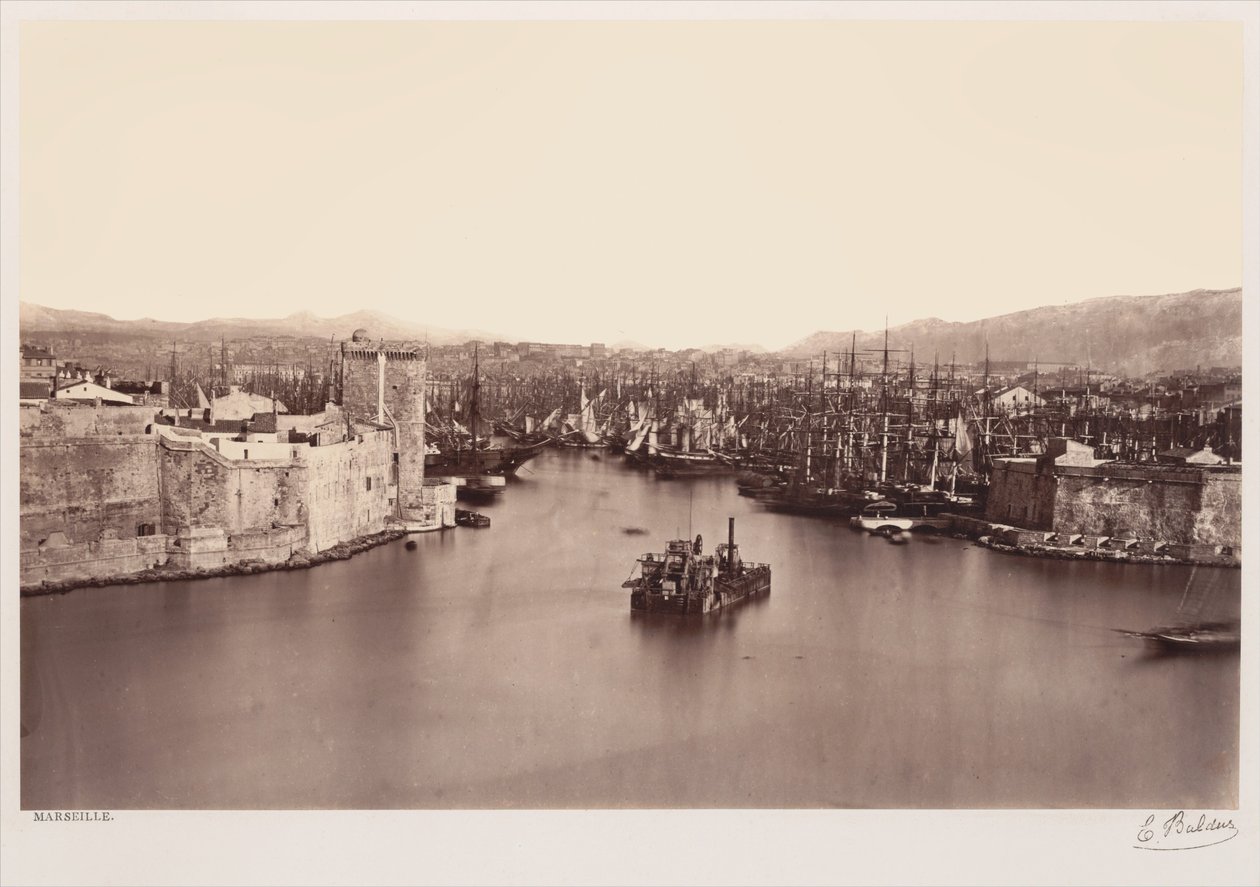 Marseille by Édouard Baldus