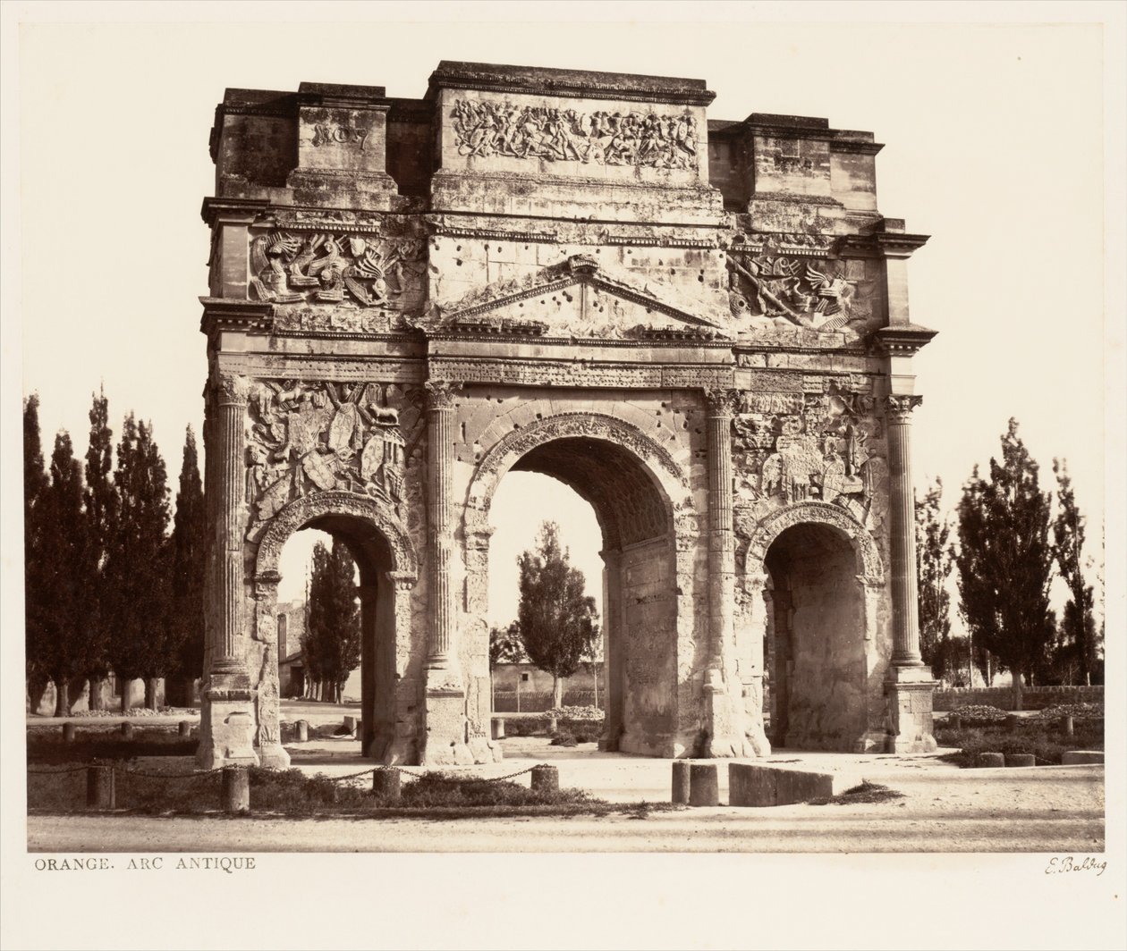 Orange, Ancient Arch by Édouard Baldus