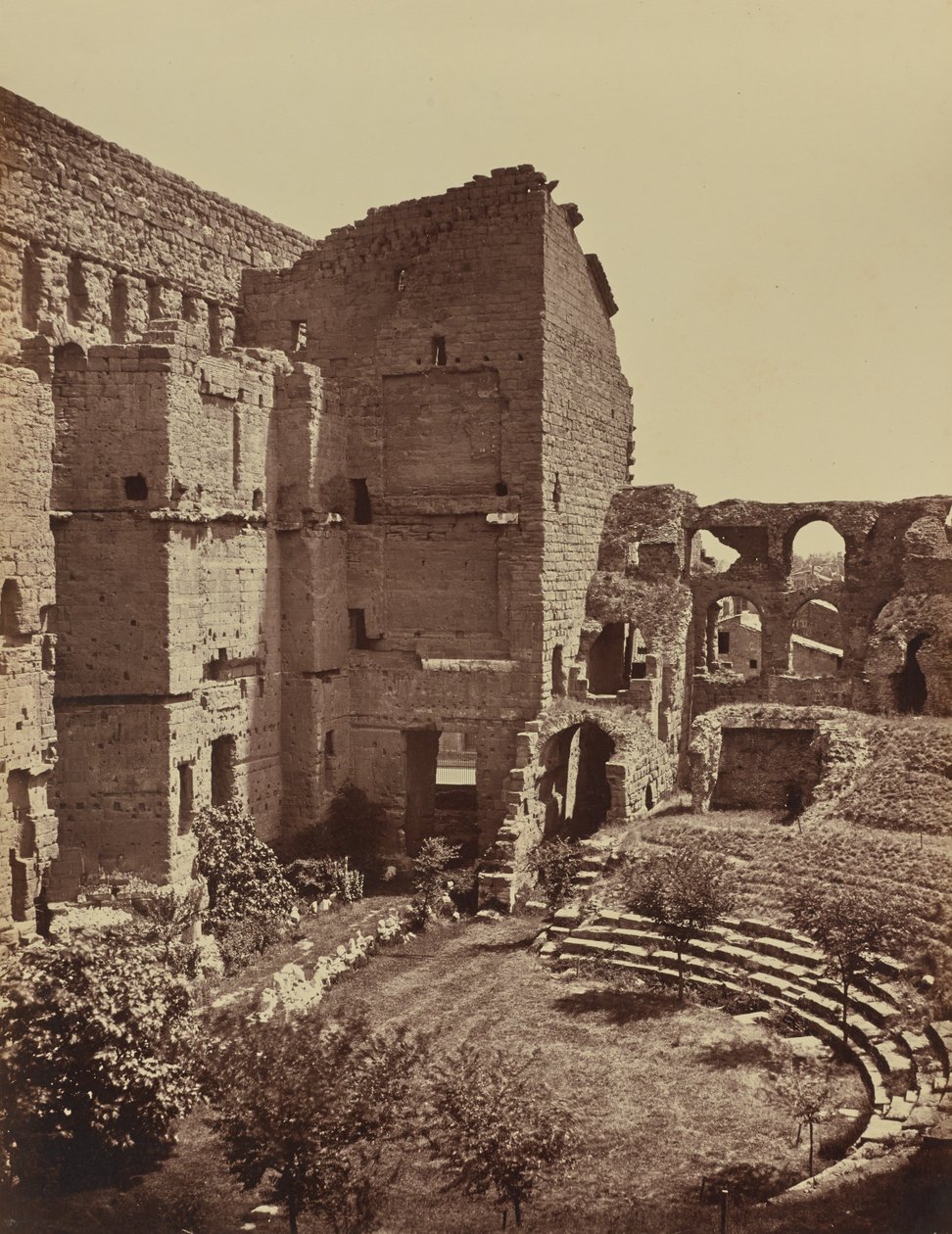 Orange. Ancient Theatre by Édouard Baldus