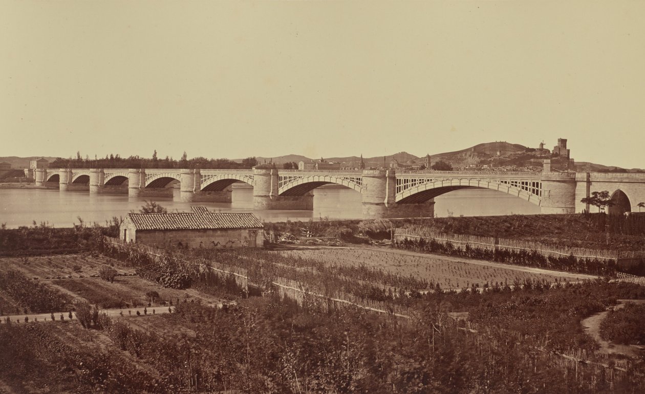 Tarascon. Viaduct by Édouard Baldus