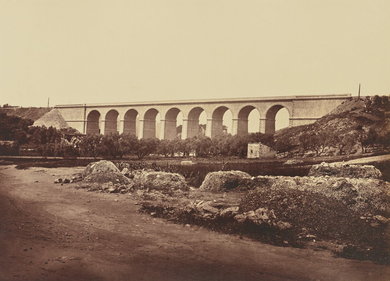 Viaduct of Bandol by Édouard Baldus