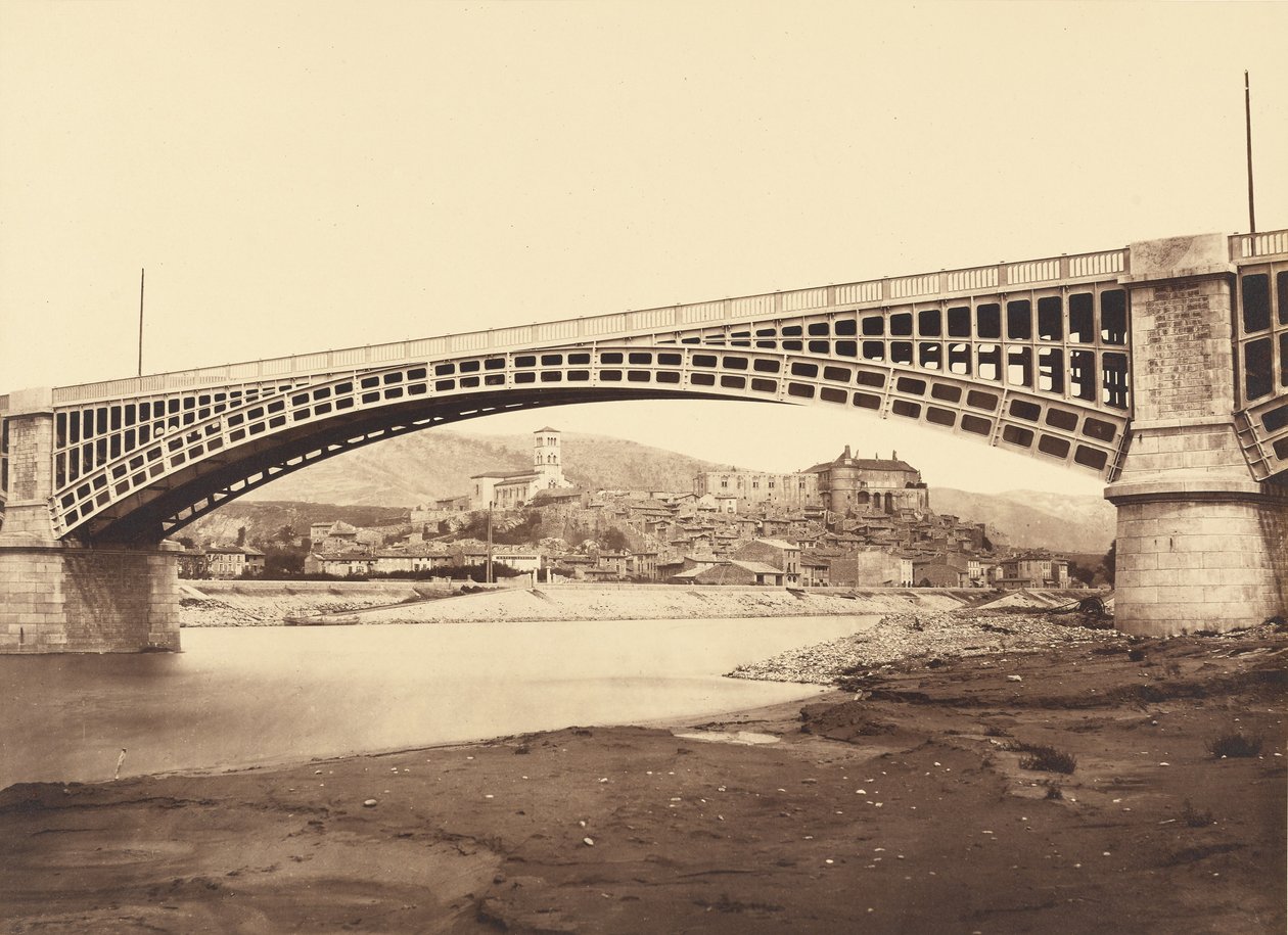 Viaduct at La Voulte by Édouard Baldus