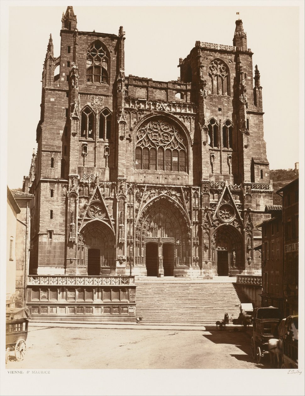 Vienne, St. Maurice by Édouard Baldus
