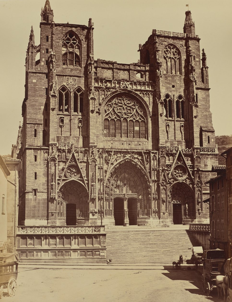 Vienne. Saint-Maurice by Édouard Baldus