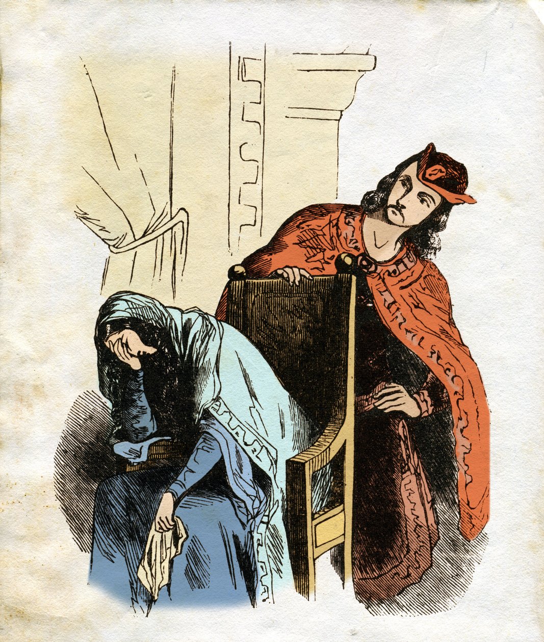 Illustration for Ivanhoe by Edouard & Lix Theodore (1830-1897) Frere