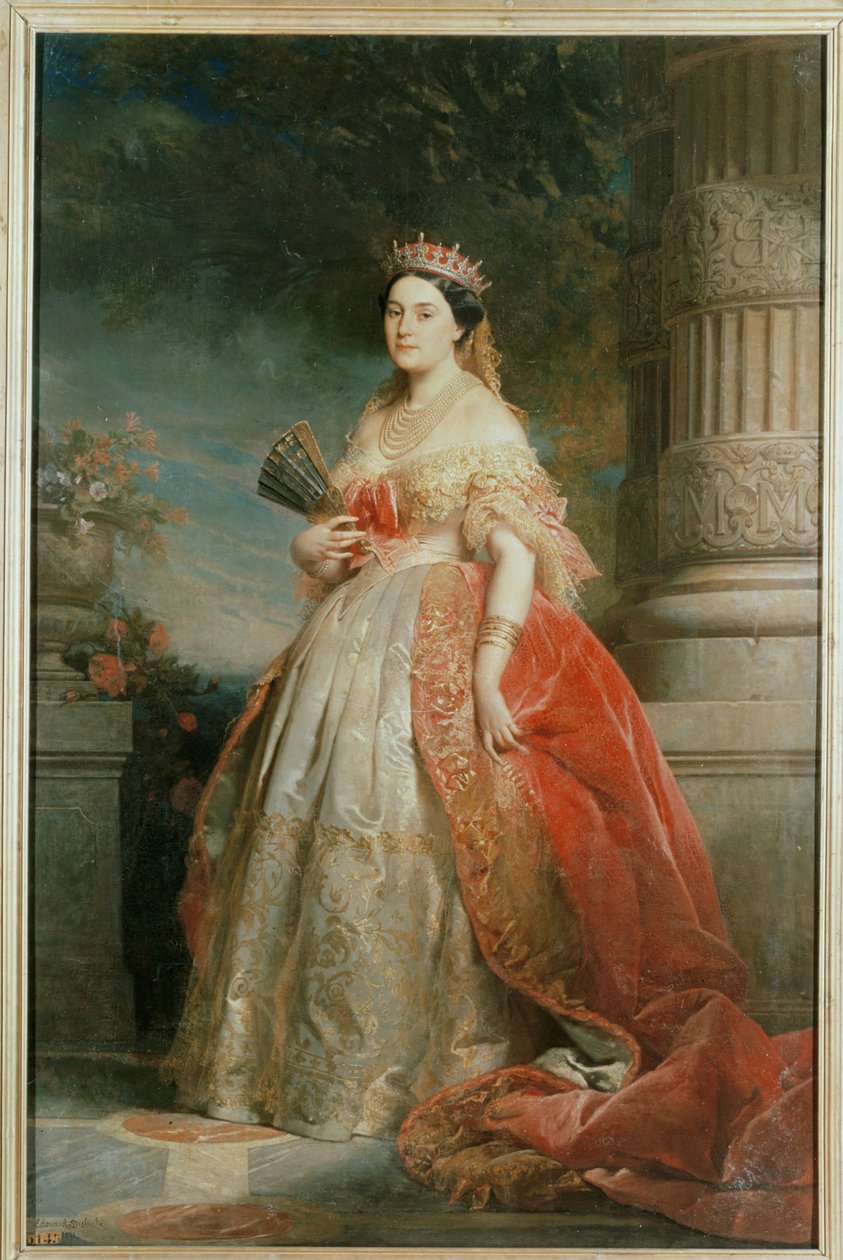 Princess Mathilde, Daughter of Napoleon by Edouard Louis Dubufe