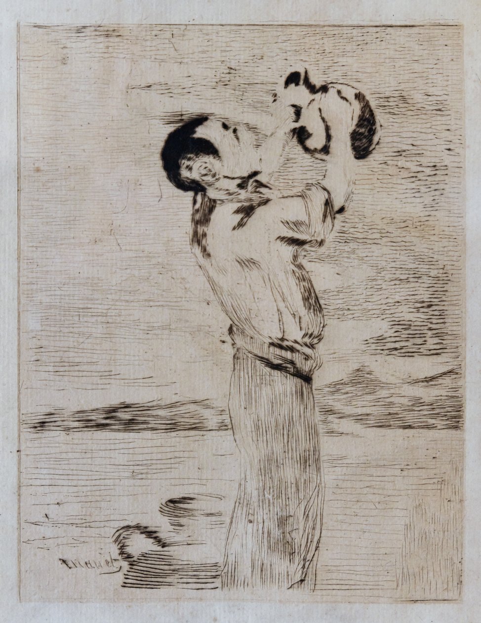 The Water Drinker by Édouard Manet