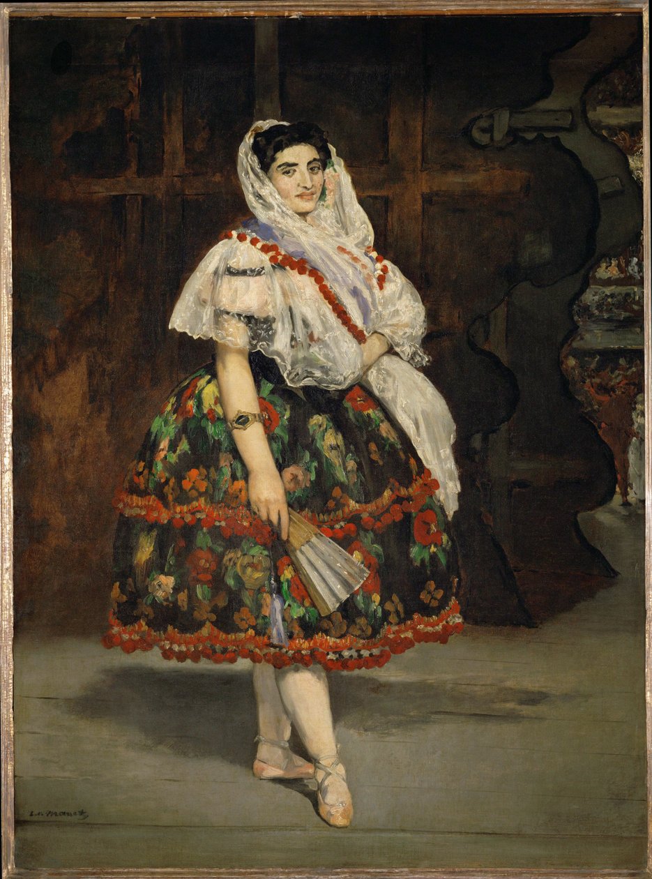 Lola of Valence by Edouard Manet
