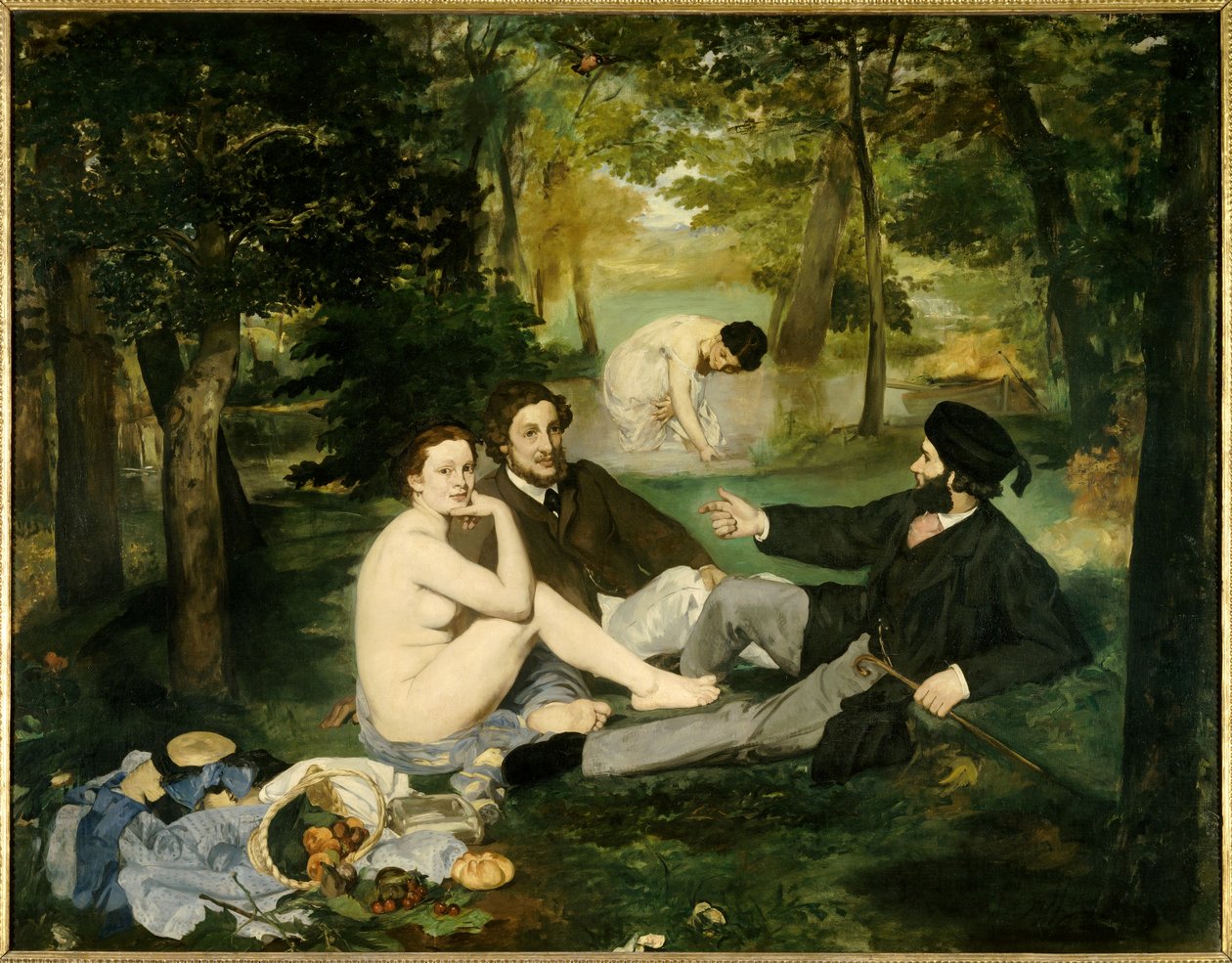 Luncheon on the Grass by Édouard Manet