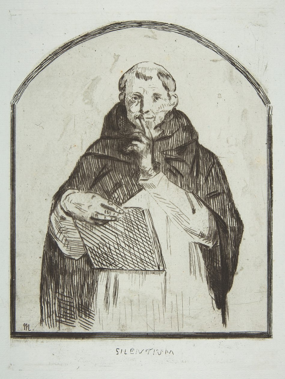 Silentium by Édouard Manet