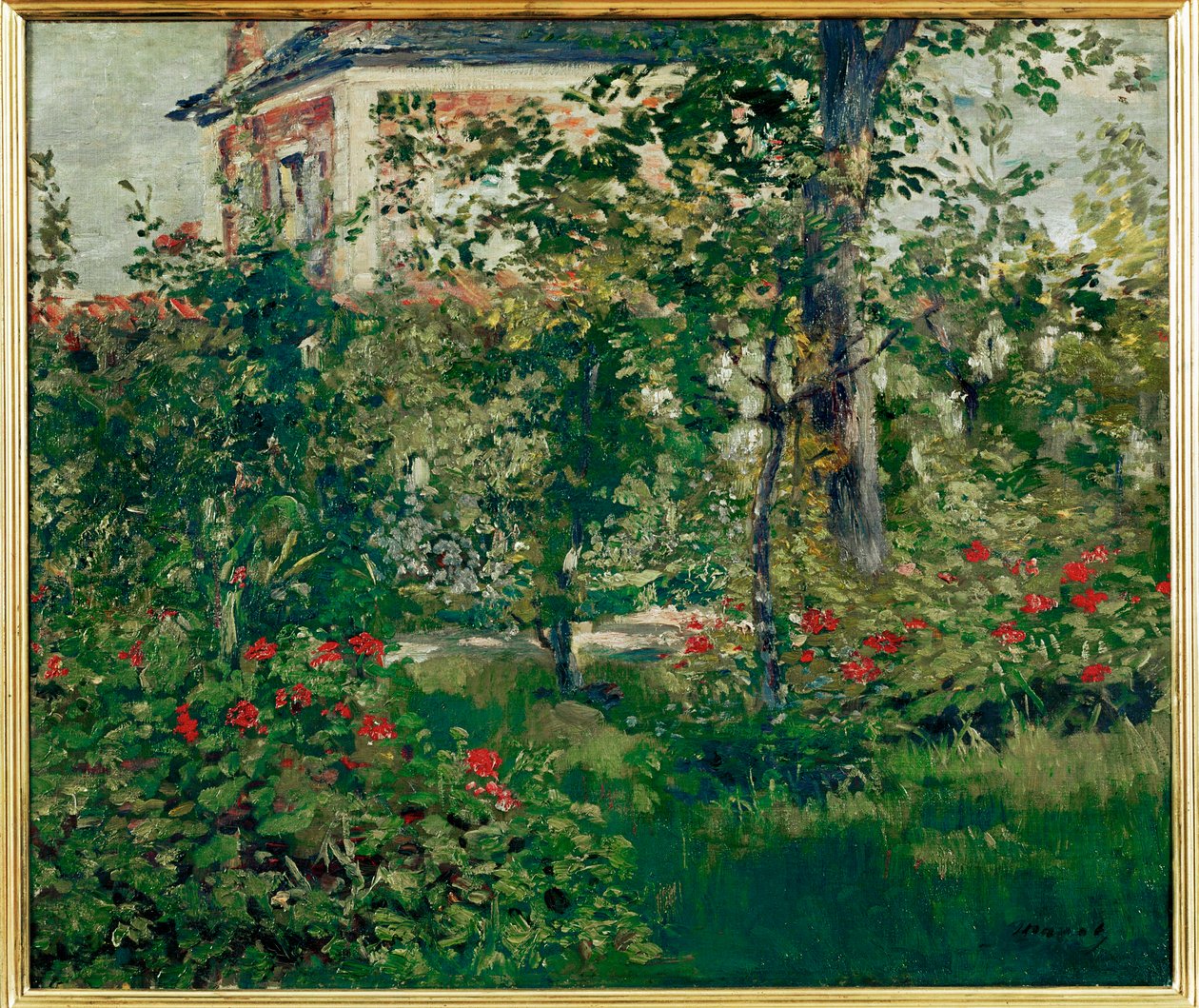 The Bellevue Garden by Edouard Manet