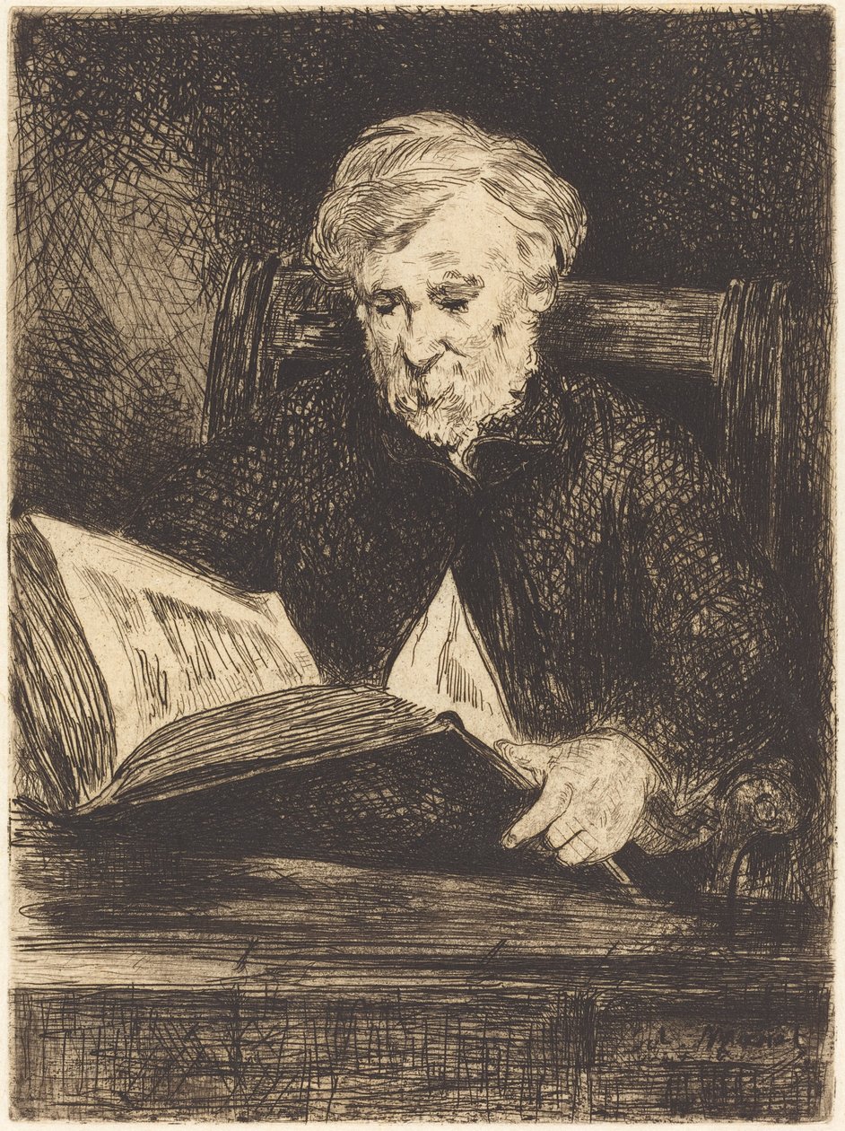 The Reader, 1861 by Édouard Manet