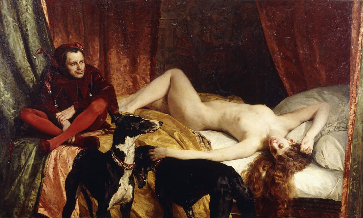 The Jester by Edouard-Theophile Blanchard