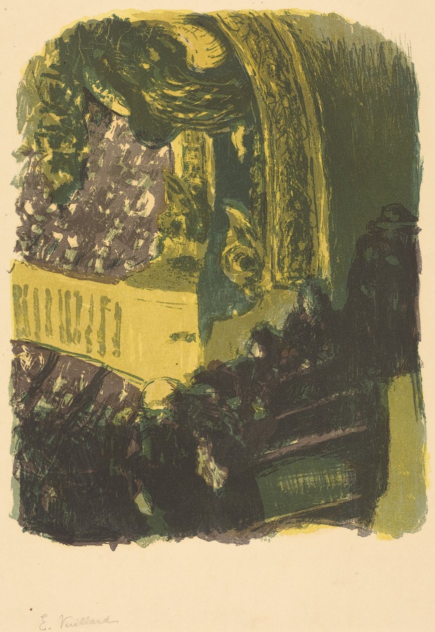 A Gallery in the Gymnasium by Edouard Vuillard