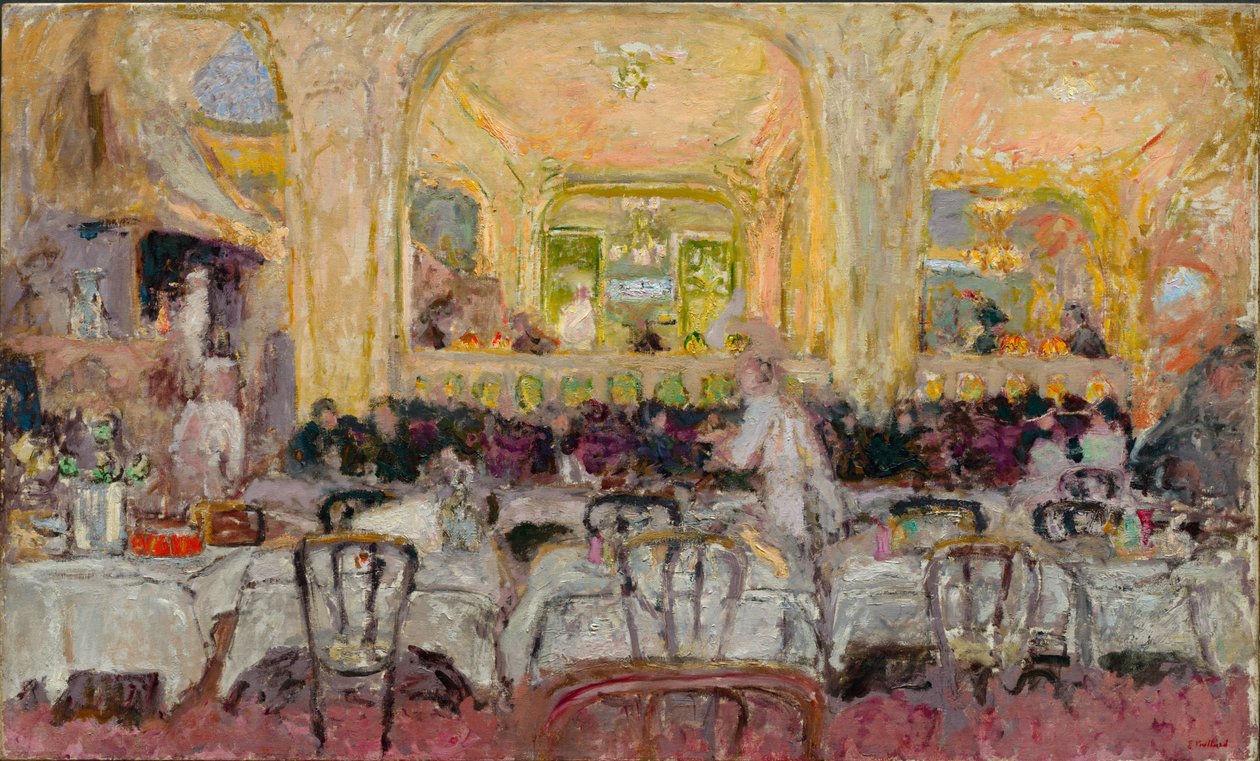 Café Wepler by Edouard Vuillard