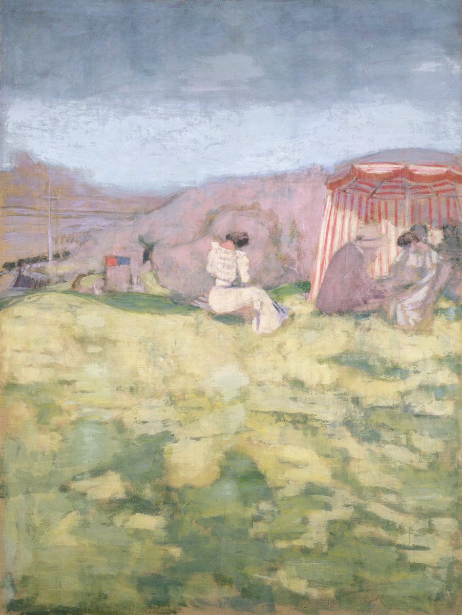 On the Beach by Edouard Vuillard