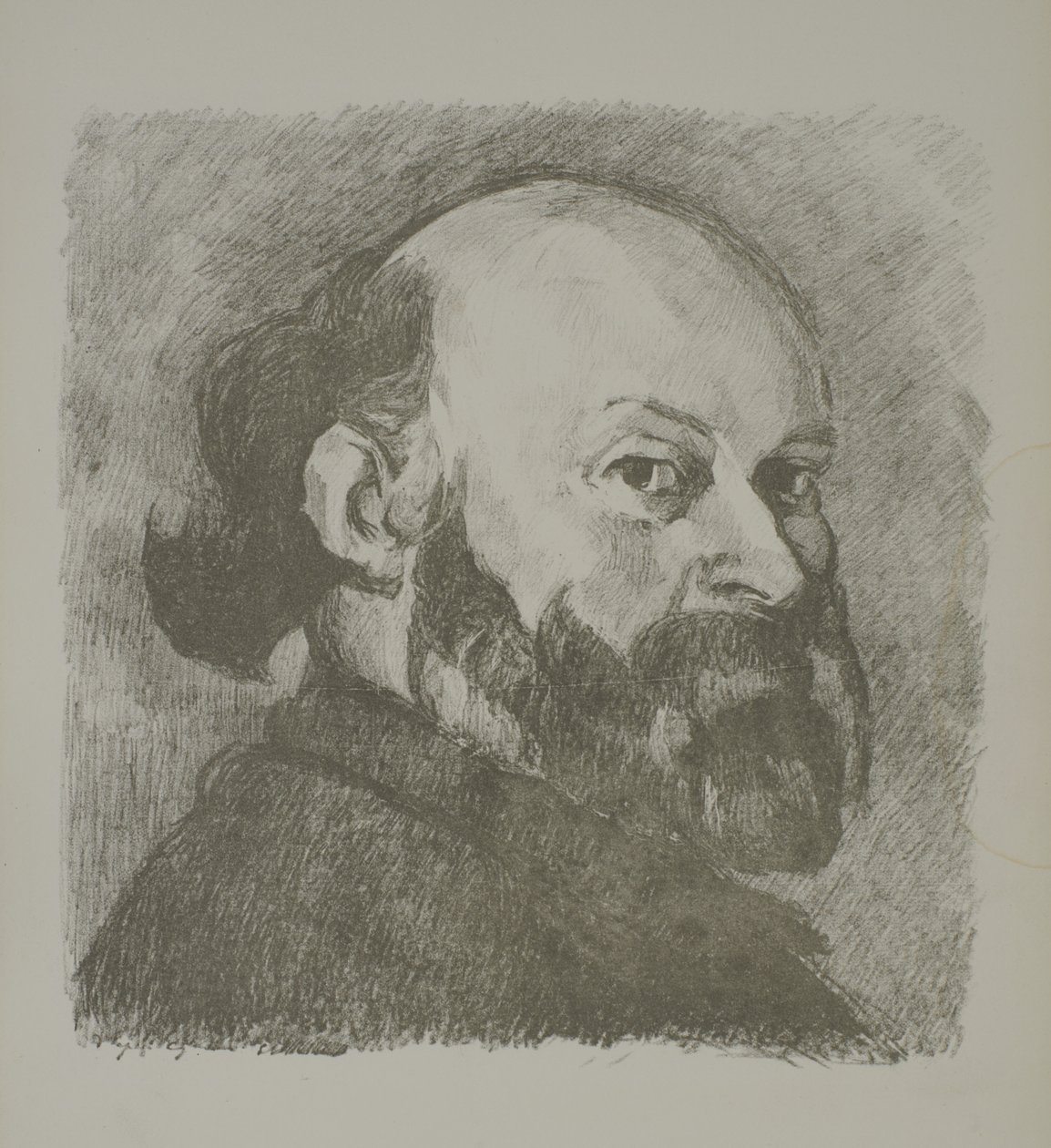 Portrait of Cézanne by Edouard Vuillard