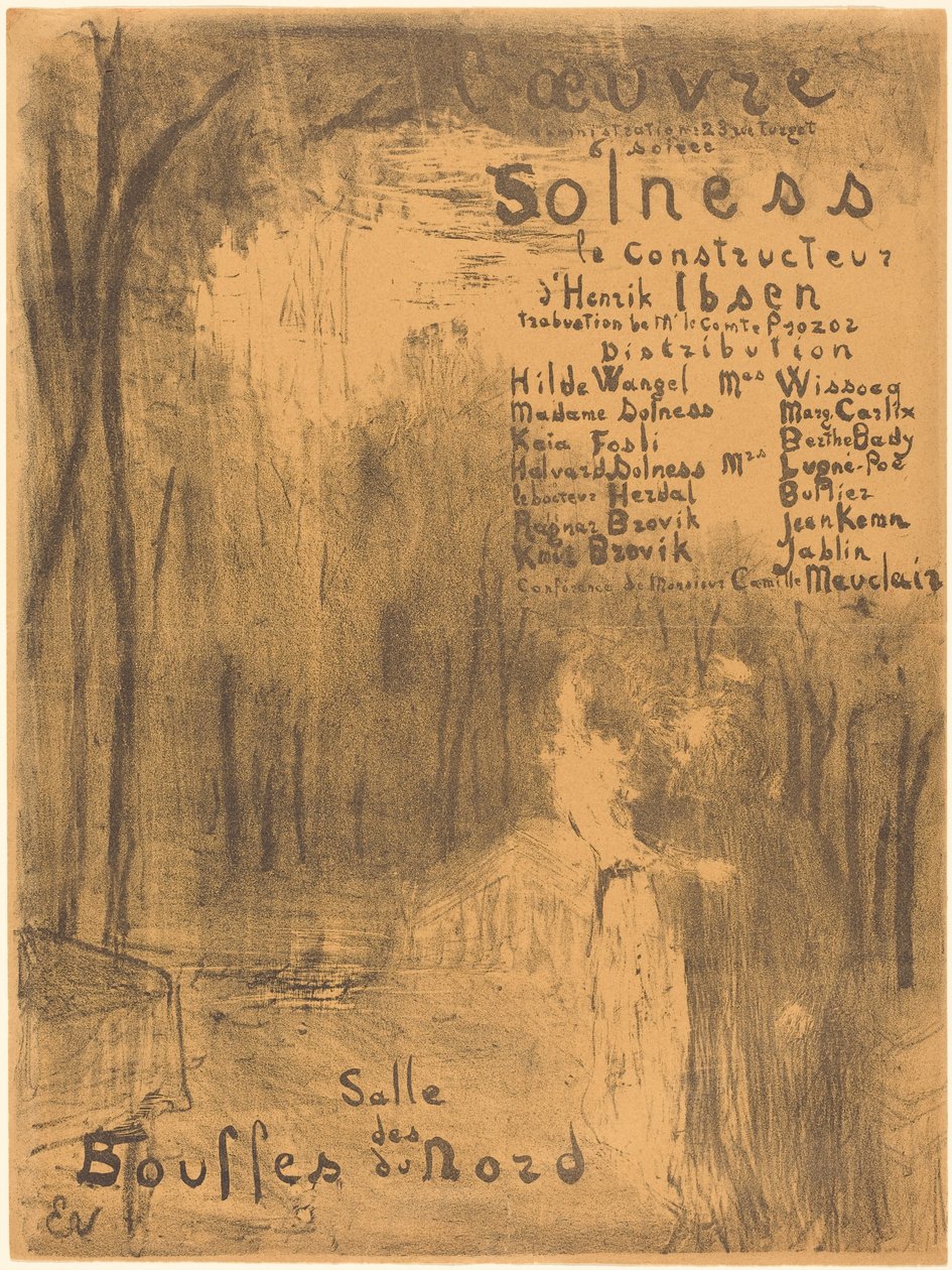 Solness the Builder by Edouard Vuillard