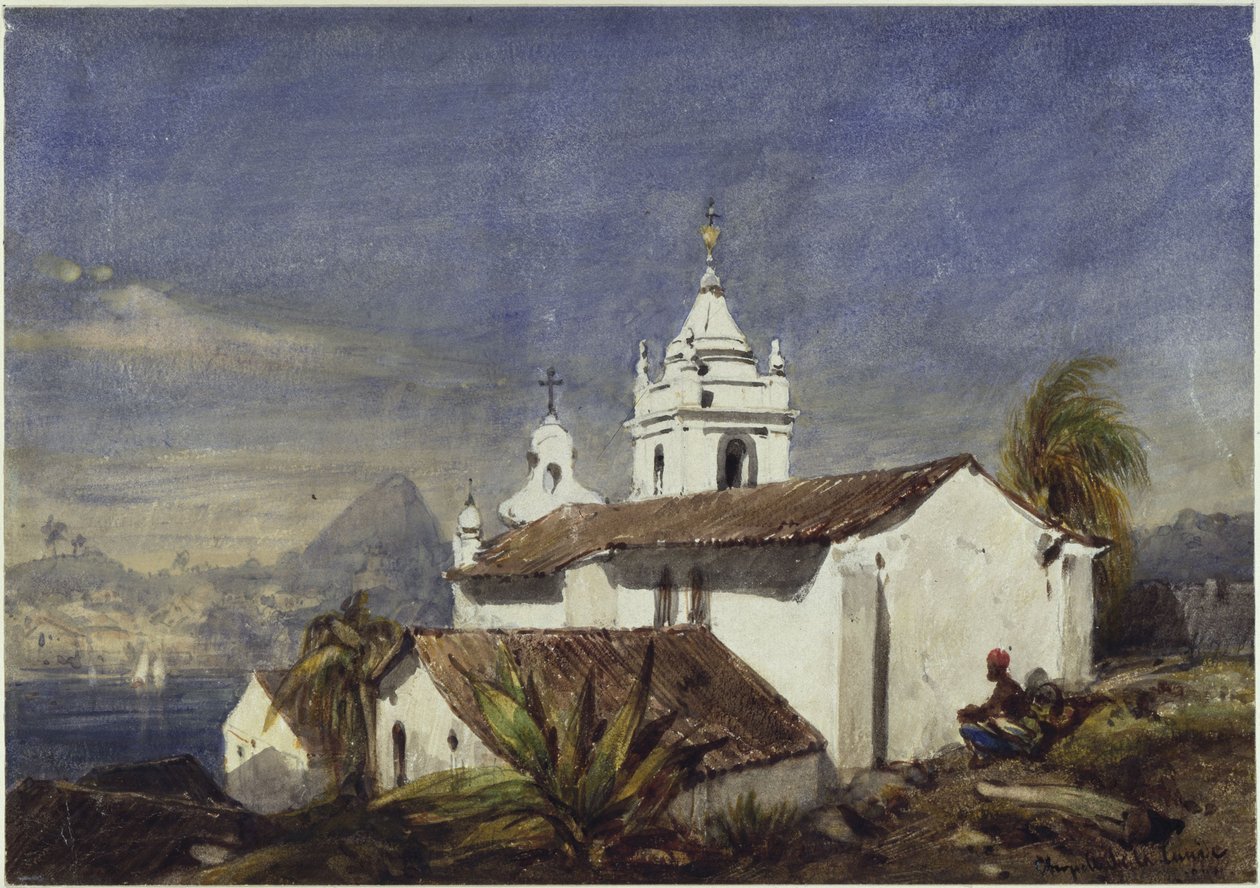 Chapel Santa Luzia by Eduard Hildebrandt