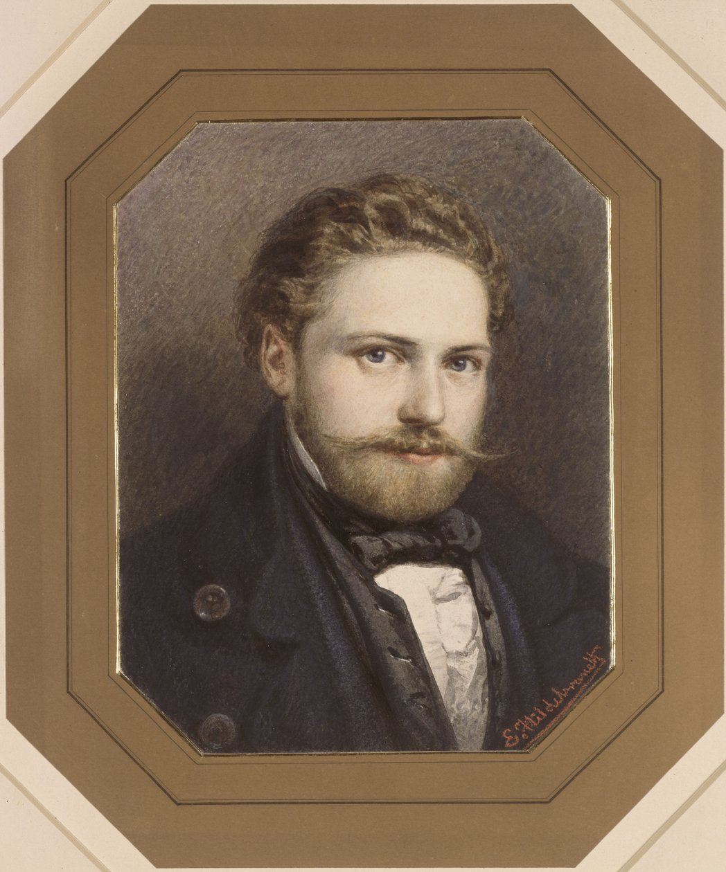 Self-Portrait by Eduard Hildebrandt