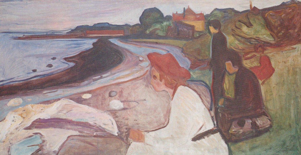 Youth by the Sea by Edvard Munch