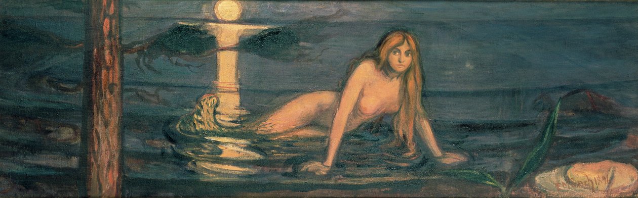 The Lady from the Sea by Edvard Munch