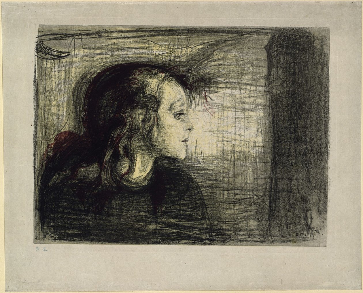 The Sick Child I by Edvard Munch