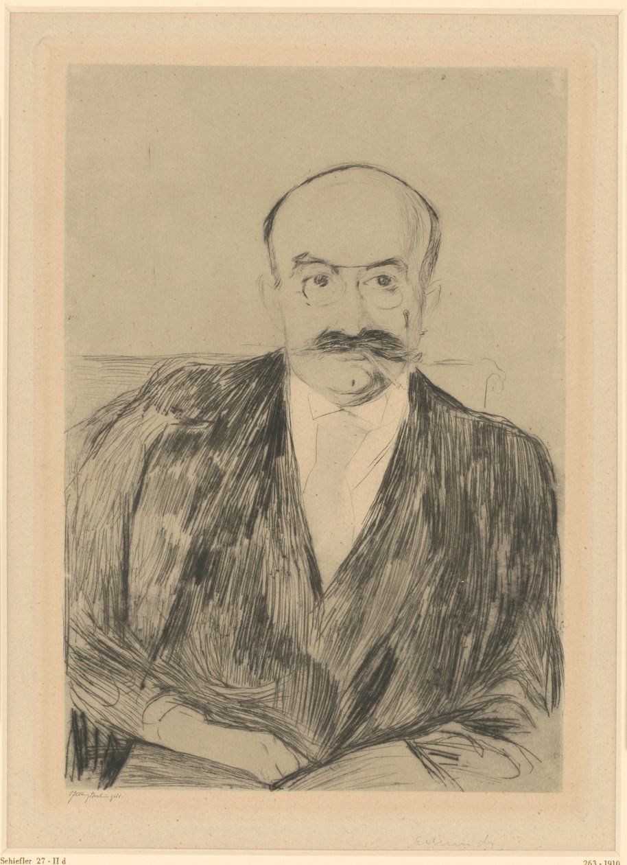 Dr. Max Asch by Edvard Munch