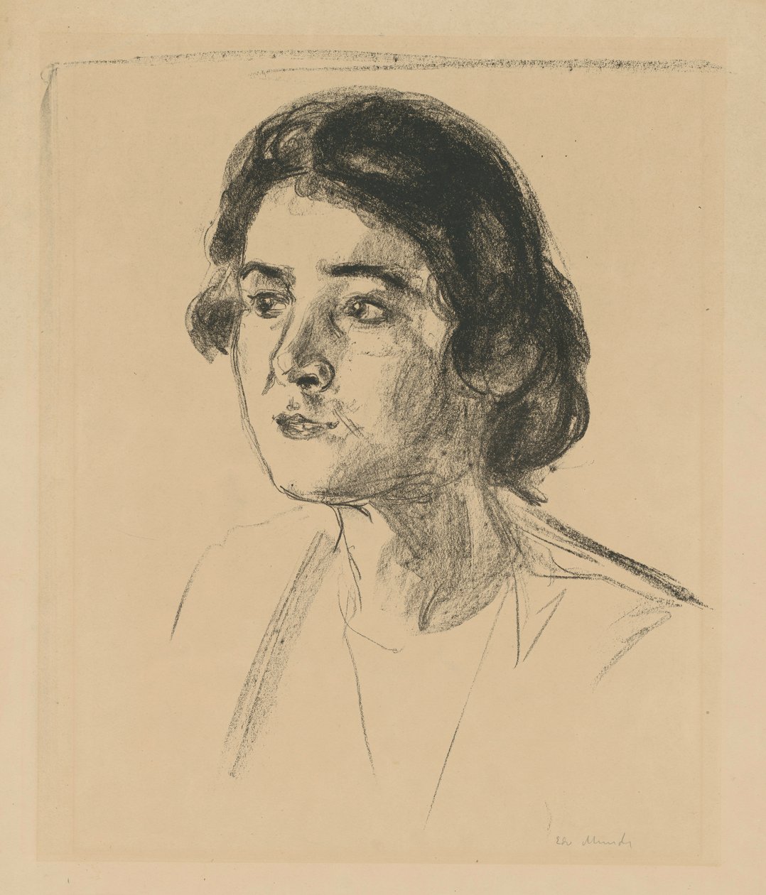 Mrs. Wedel II by Edvard Munch