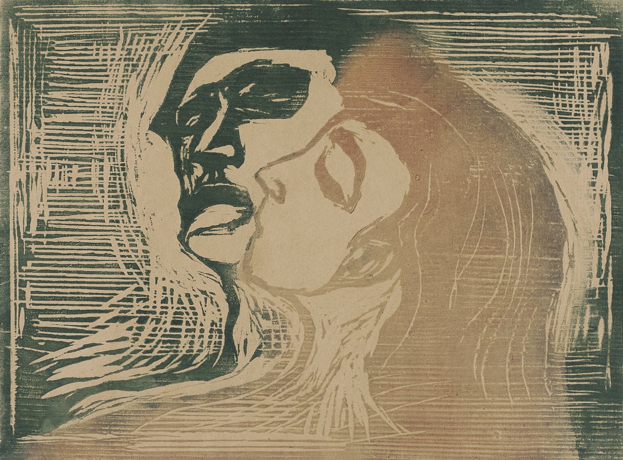 Head to Head by Edvard Munch