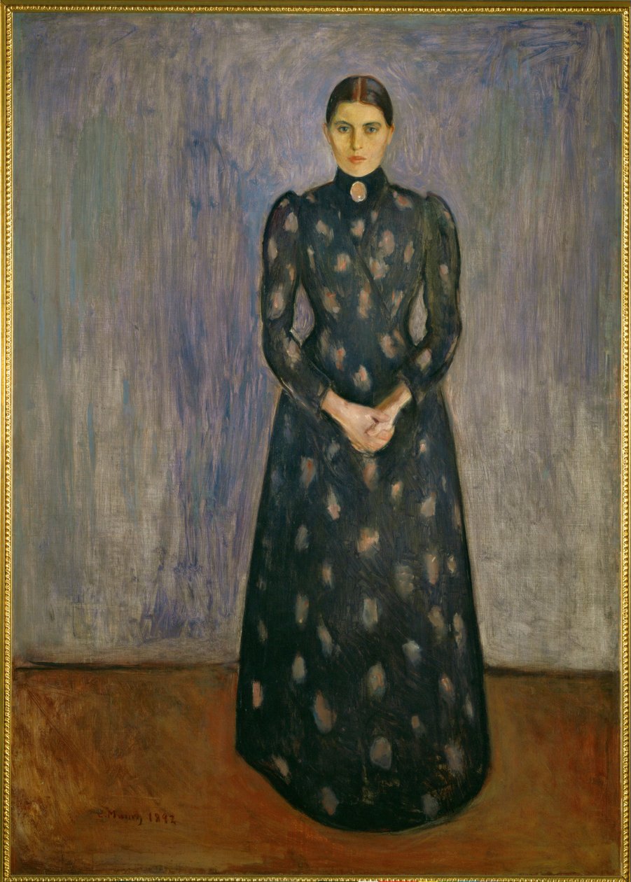 Inger Munch, the Painter's Sister by Edvard Munch