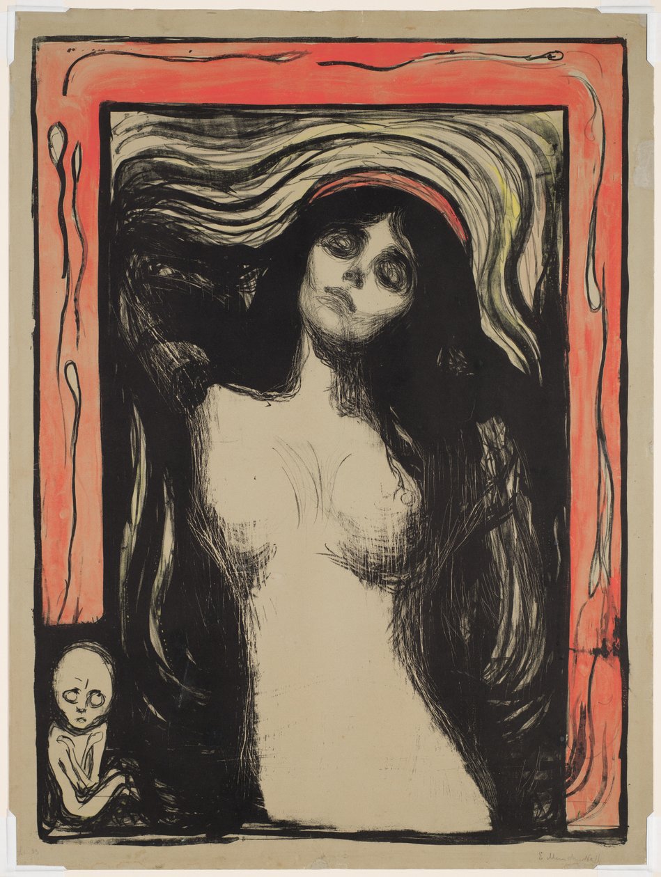 Madonna by Edvard Munch
