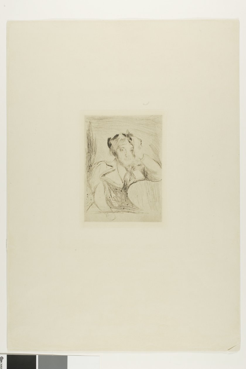 Portrait of a Young Woman (The American Girl) by Edvard Munch