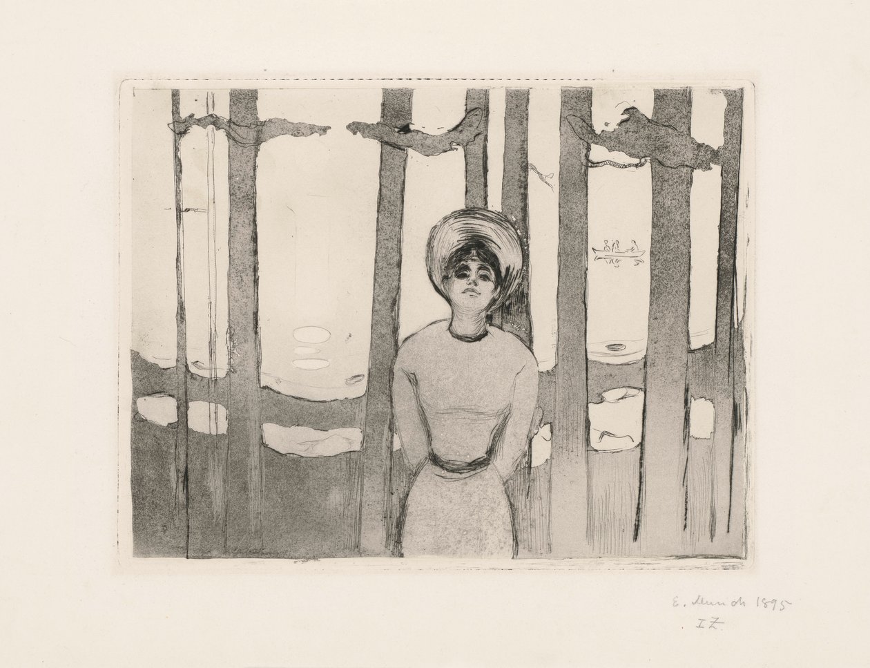 Summer Night. The Voice by Edvard Munch