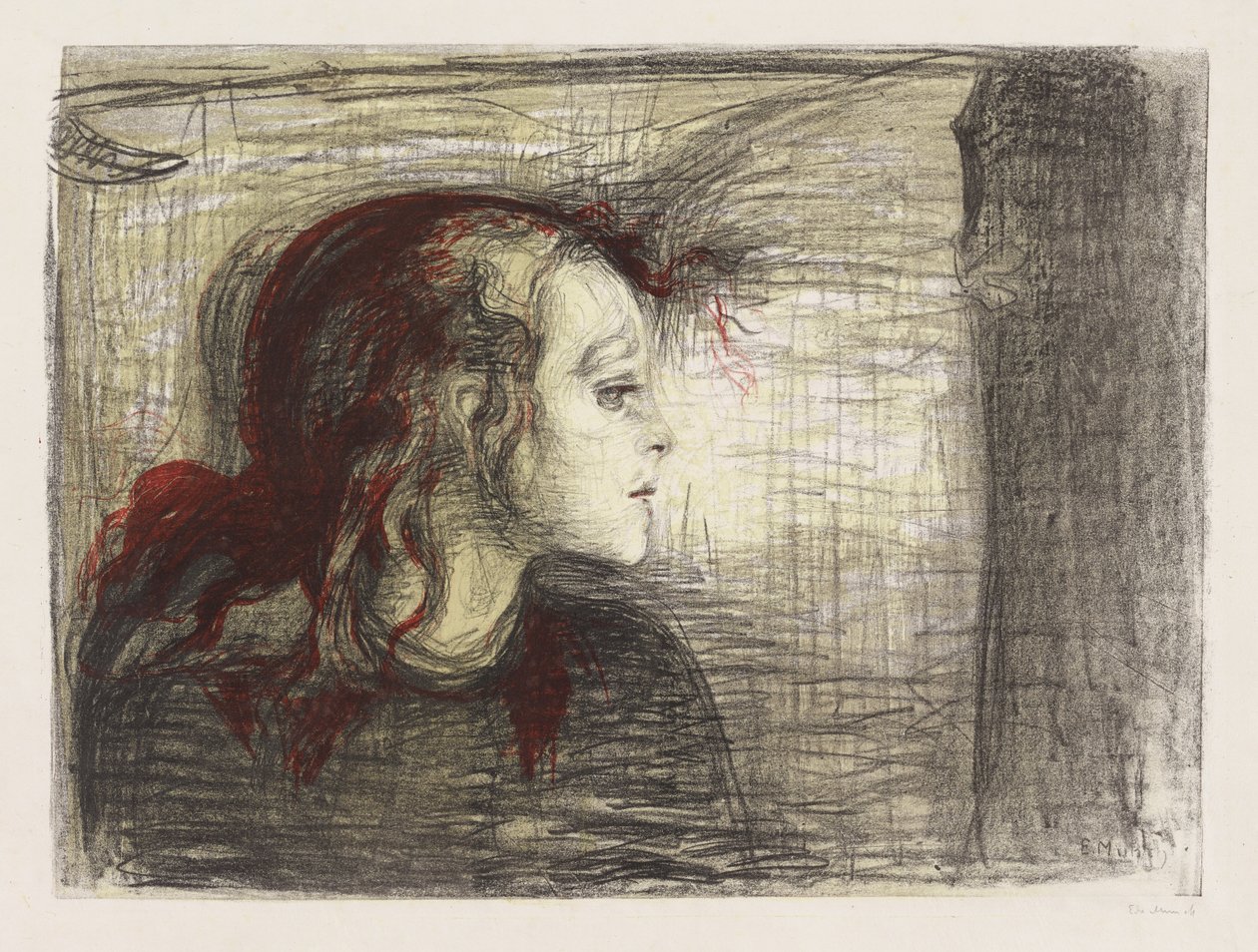 The Sick Child I by Edvard Munch
