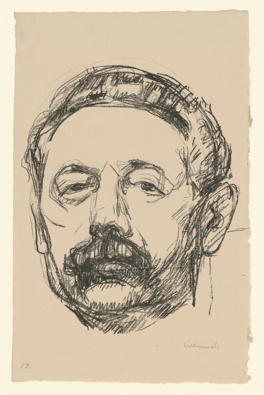 Tor Hedberg by Edvard Munch