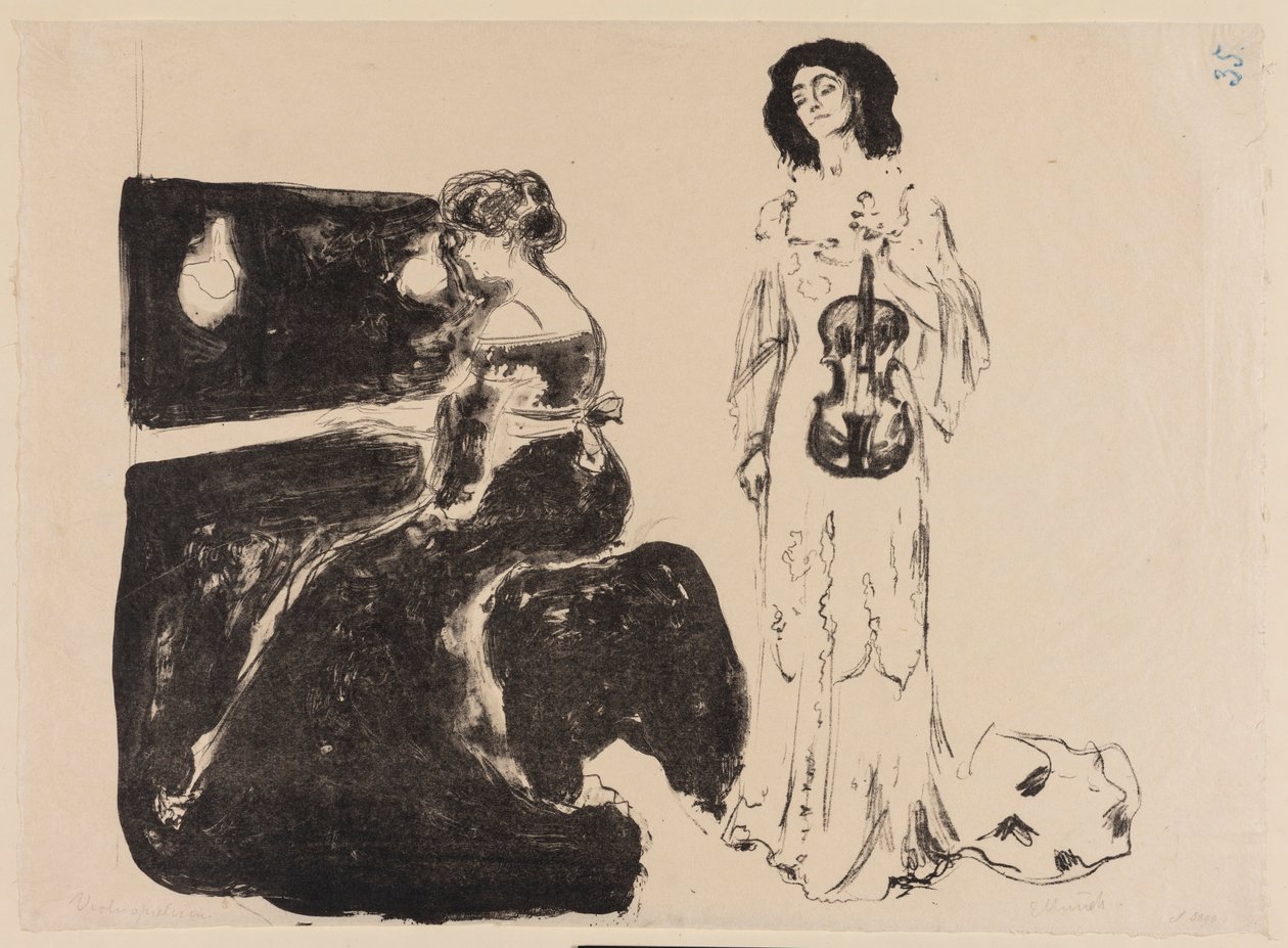 Violin Concerto by Edvard Munch